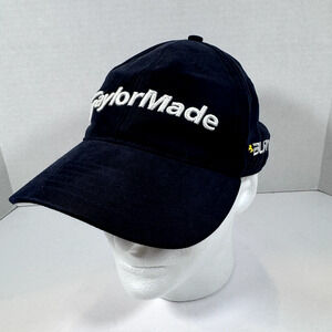 Taylormade Burner R7 Tmax Gear Navy Blue Adjustable Strapback Golf Hat